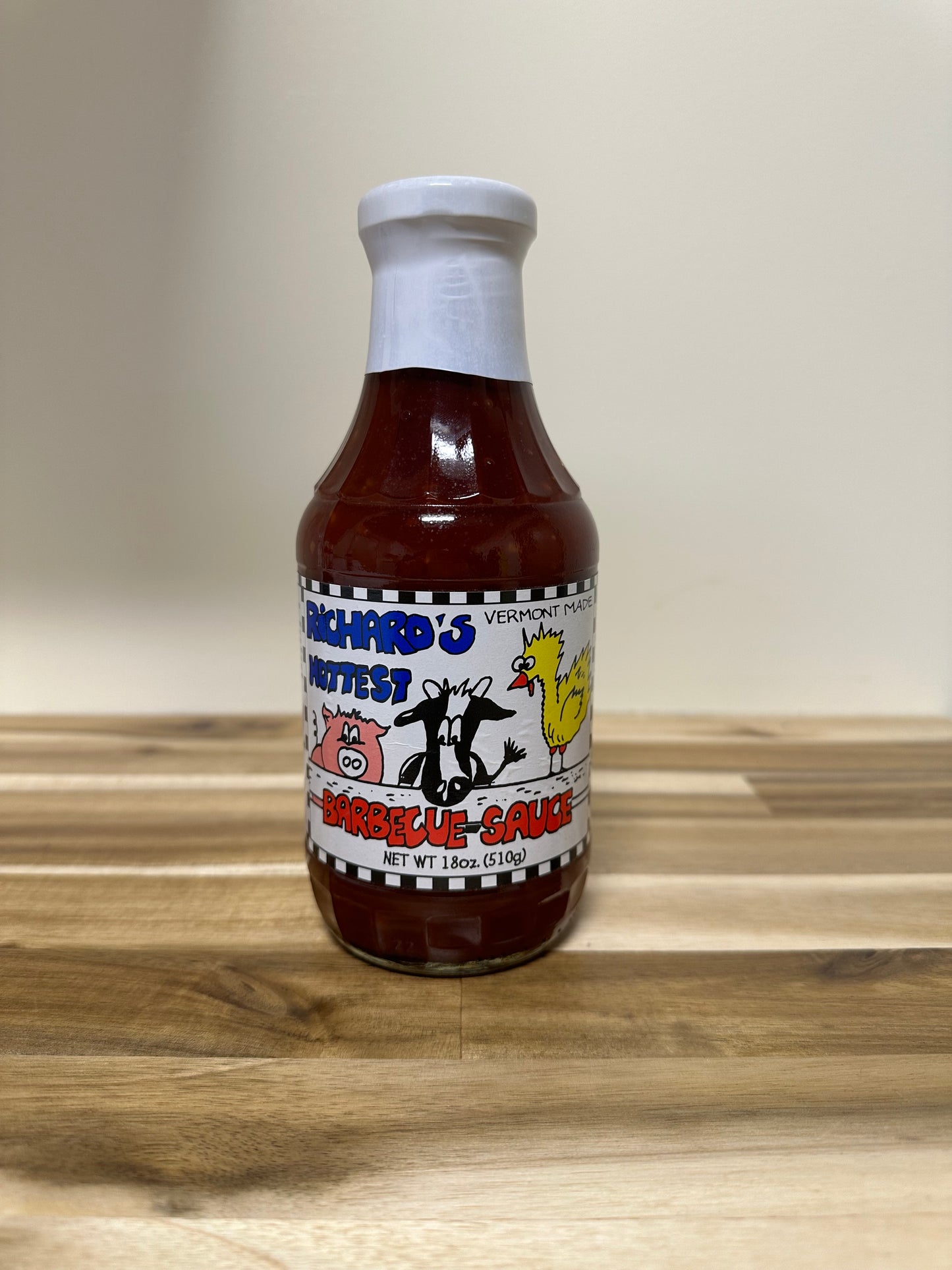 19 oz Richard's Hottest BBQ Sauce