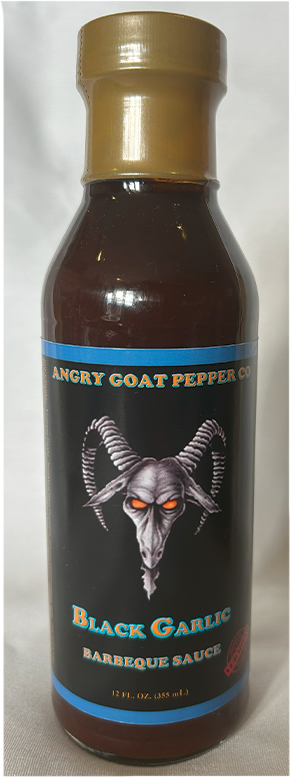 Angry Goat Pepper Co. - Black Garlic BBQ Sauce